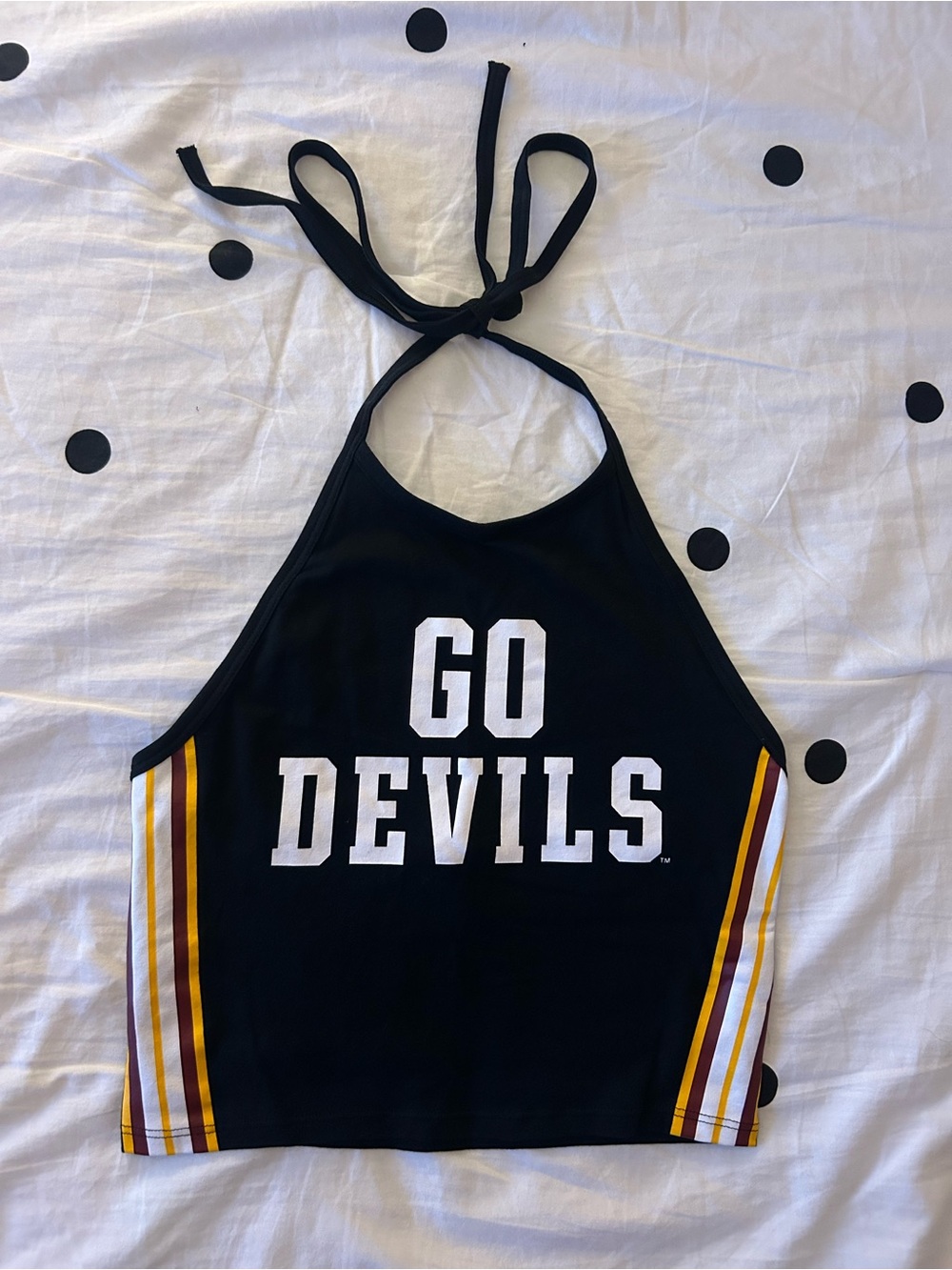 PINK Arizona State Sun Devils Halter Crop Top
